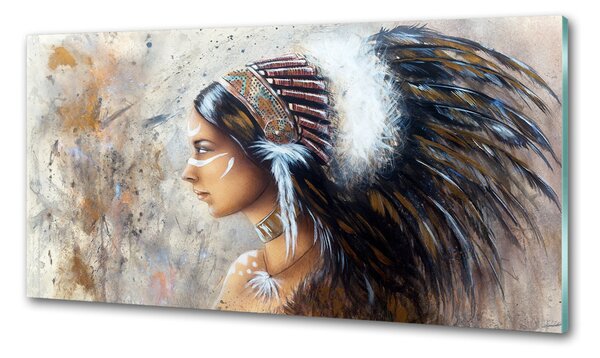 Skleněný panel do kuchynské linky Indiánka pksh-76650500