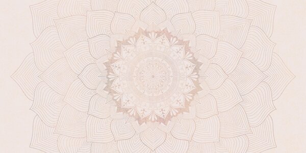 Fototapety Kulatá mandala, tapeta pro prostor na jógu nebo pro harmonizaci osobního prostoru. Nástěnná mandala, Fototapety Ombre, w01088 : uwalls.cz