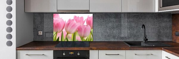 Panel do kuchyně Růžové tulipány pksh-76775867