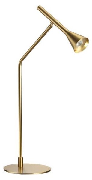Ideal Lux - LED Stmívatelná stolní lampa DIESIS LED/6,5W/230V CRI 90 zlatá