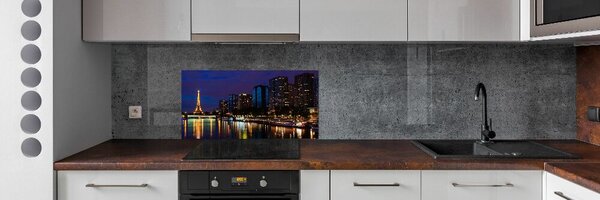 Dekorační panel sklo Noční Paříž pksh-76924158