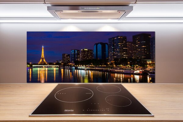 Dekorační panel sklo Noční Paříž pksh-76924158