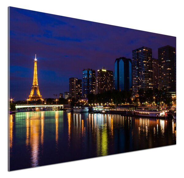 Dekorační panel sklo Noční Paříž pksh-76924158