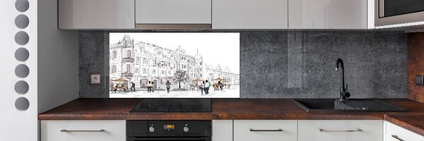 Dekorační panel sklo Staré město pksh-77255589