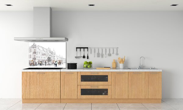 Dekorační panel sklo Staré město pksh-77255589