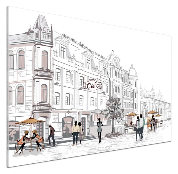 Dekorační panel sklo Staré město pksh-77255589