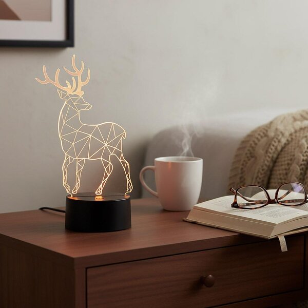 Lampa s 3D iluzí - jelen