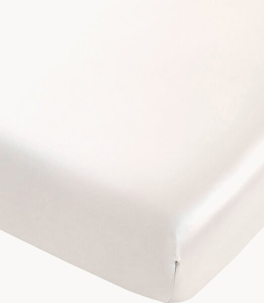 Napínací prostěradlo z morušového hedvábného saténu 22 Momme 6A Premium Satin White