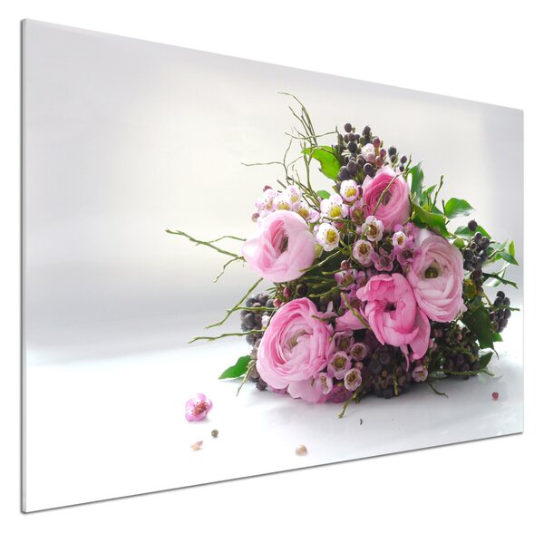 Dekorační panel sklo Kytice růží pksh-77969122