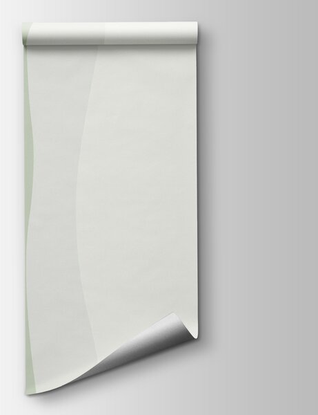 Fototapeta Zelené a bílé vlnovky, Abstraktní fototapety, Populární fototapety, w01724v2 - Tapeko.co.cz