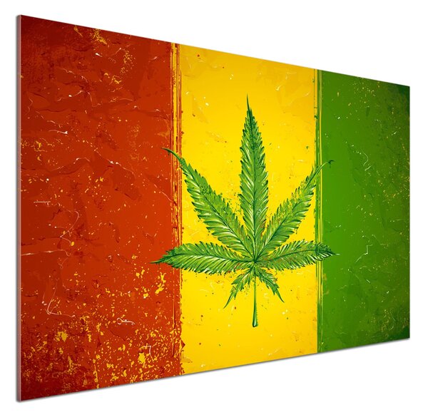 Dekorační panel sklo Rasta vlajka pksh-78234957