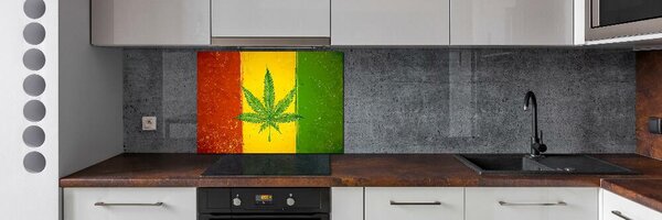 Dekorační panel sklo Rasta vlajka pksh-78234957