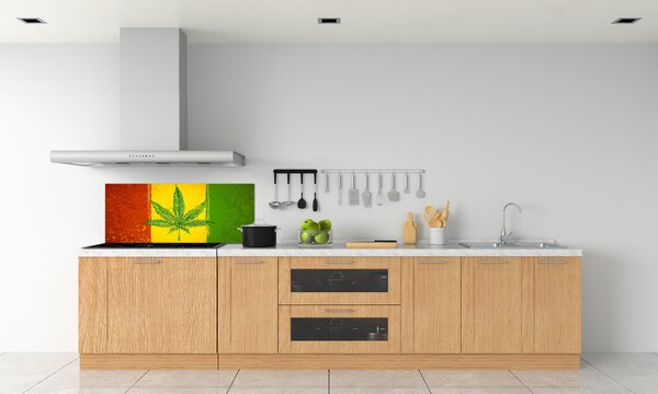 Dekorační panel sklo Rasta vlajka pksh-78234957