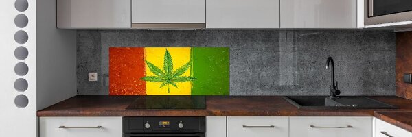Dekorační panel sklo Rasta vlajka pksh-78234957