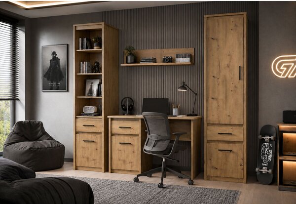 Kancelářská sestava 2.3 m dub artisan Ayson