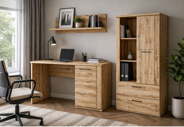 Kancelářská sestava 2.0 m dub navarra Doorset