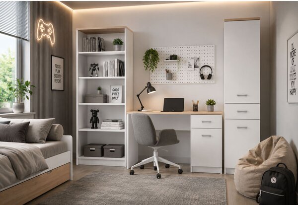 Kancelářská sestava 2.4 m bílá Top Mix