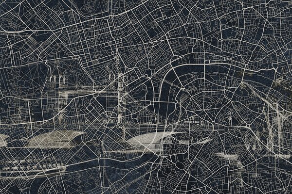 Fototapeta Mapa města, Fototapeta s mapou světa, Populární fototapety, w01702v1 - Tapeko.co.cz
