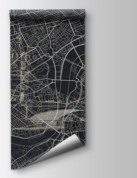 Fototapeta Mapa města, Fototapeta s mapou světa, Populární fototapety, w01702v1 - Tapeko.co.cz