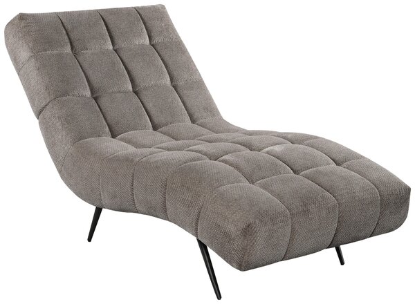RELAXAČNÍ VÁLENDA, textil, šedá MID.YOU - Relaxační křesla, Online Only