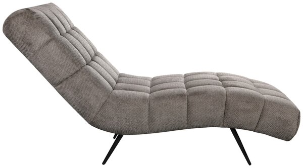 RELAXAČNÍ VÁLENDA, textil, šedá MID.YOU - Relaxační křesla, Online Only
