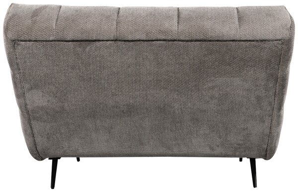 RELAXAČNÍ VÁLENDA, textil, šedá MID.YOU - Relaxační křesla, Online Only