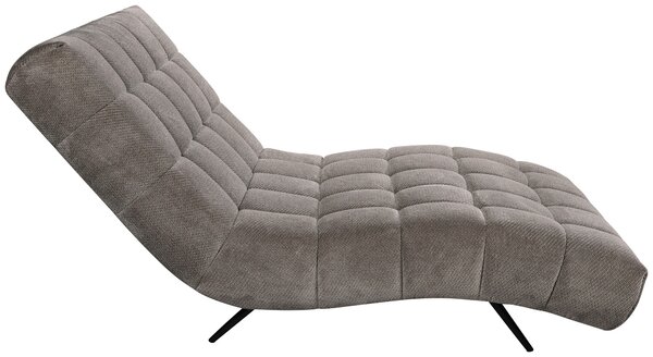 RELAXAČNÍ VÁLENDA, textil, šedá MID.YOU - Relaxační křesla, Online Only
