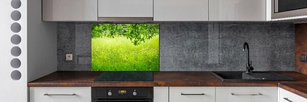 Dekorační panel sklo zelená louka pksh-78819198