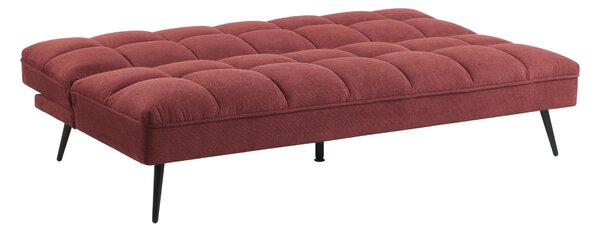 ROZKLÁDACÍ POHOVKA, textil, tmavě červená MID.YOU - Rozkládací pohovky, Online Only