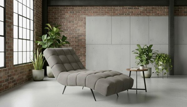RELAXAČNÍ VÁLENDA, textil, tmavě šedá MID.YOU - Relaxační křesla, Online Only