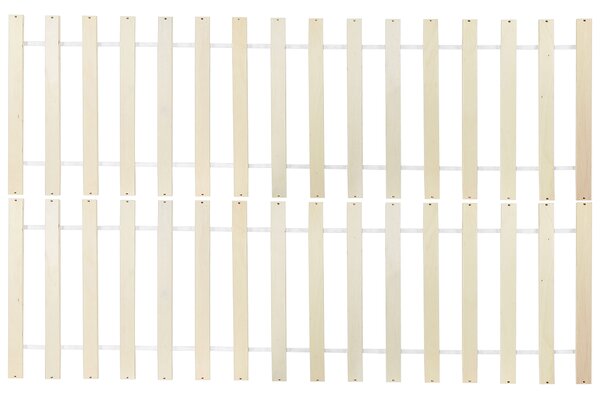 Postel se 2 zásuvkami Borovicové dřevo OLENDON 120 x 200 cm Hnědá