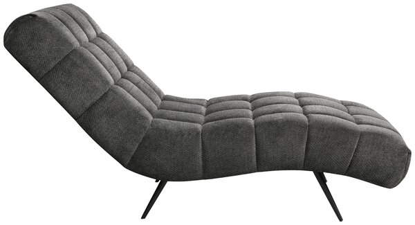 RELAXAČNÍ VÁLENDA, textil, tmavě šedá MID.YOU - Relaxační křesla, Online Only