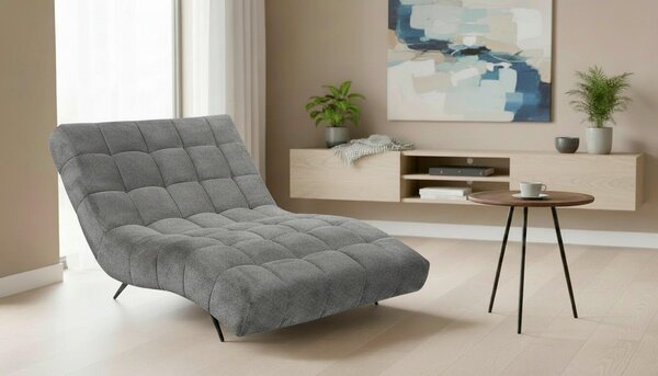 RELAXAČNÍ VÁLENDA, textil, tmavě šedá MID.YOU - Relaxační křesla, Online Only