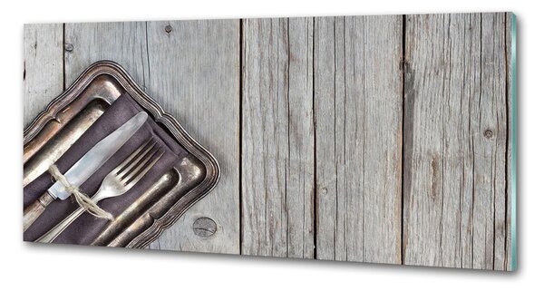 Panel do kuchyně Příbory na deskách pksh-79317704