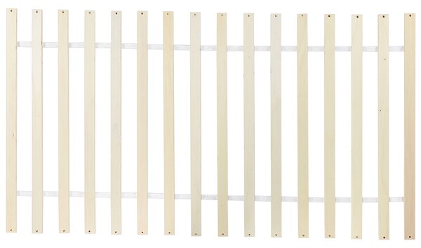 Postel se 4 zásuvkami Borovicové dřevo OLENDON 90 x 200 cm Hnědá