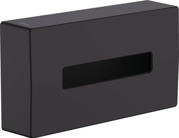 Hansgrohe kosmetický box na kapesníky AddStoris 265x145mm, nástěnný, matně černý