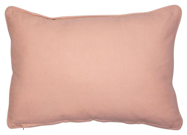 Modrý károvaný polštář s králíčky Rabbio - 45*15*35cm - Mars & More