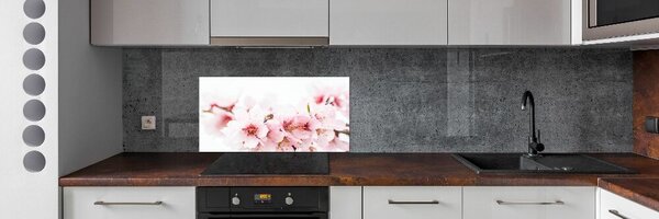 Dekorační panel sklo Květy višně pksh-79943111