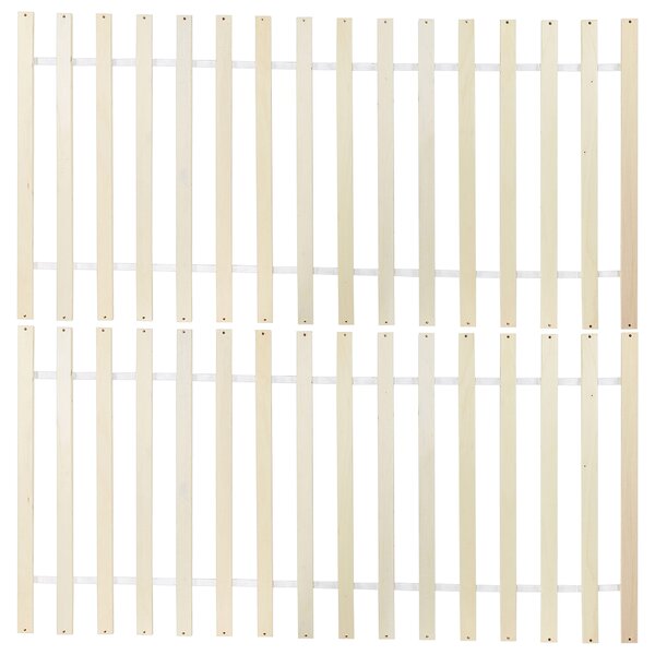 Postel Borovicové dřevo OLENDON 160 x 200 cm Hnědá