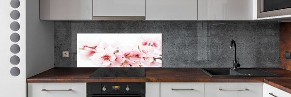 Dekorační panel sklo Květy višně pksh-79943111