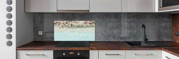 Dekorační panel sklo Květy višně pksh-80227889