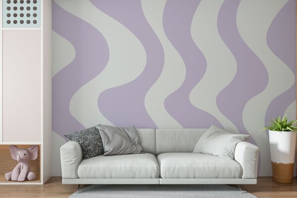 Fototapety Vinutí fialových čar, Fototapety moderní, w01833v4 : uwalls.cz