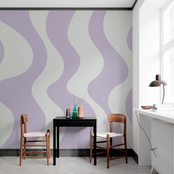 Fototapety Vinutí fialových čar, Fototapety moderní, w01833v4 : uwalls.cz