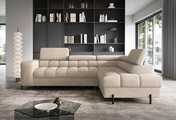 Rozkládací sedačka FERUCCE potahový materiál: standard, roh: levý