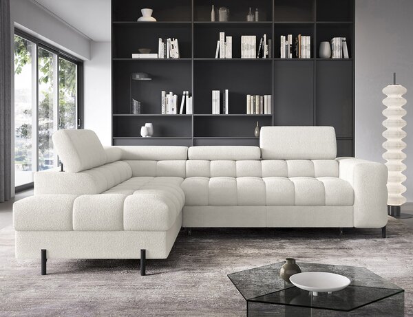 Rozkládací sedačka FERUCCE potahový materiál: standard, roh: levý