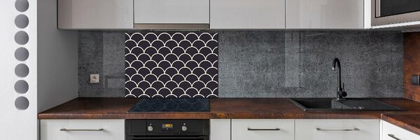 Dekorační panel sklo Rybí šupiny pksh-80541794