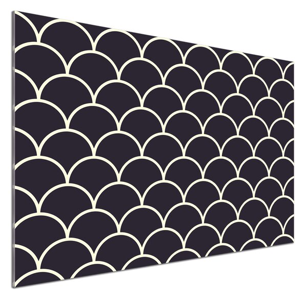 Dekorační panel sklo Rybí šupiny pksh-80541794
