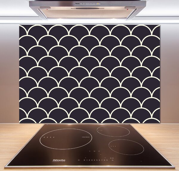 Dekorační panel sklo Rybí šupiny pksh-80541794