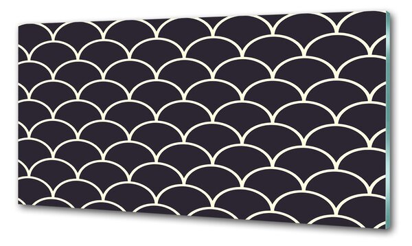 Dekorační panel sklo Rybí šupiny pksh-80541794