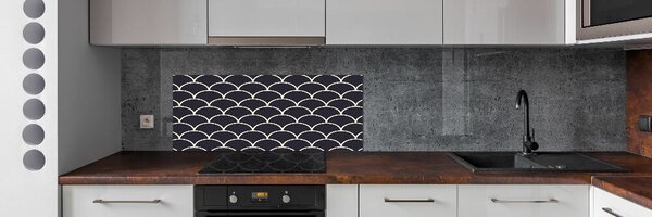 Dekorační panel sklo Rybí šupiny pksh-80541794